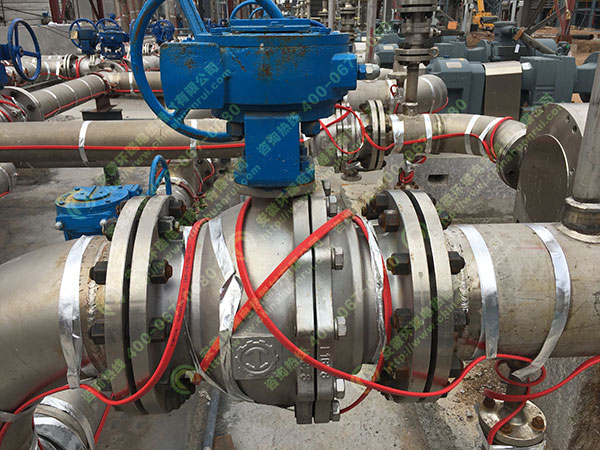 內(nèi)蒙古蒙維科技有限公司管道、罐體電伴熱保溫1